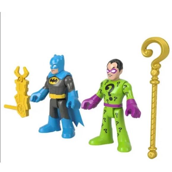 Imaginext DC Super Friends Batman & The Riddler action figure - Picture 4 of 5